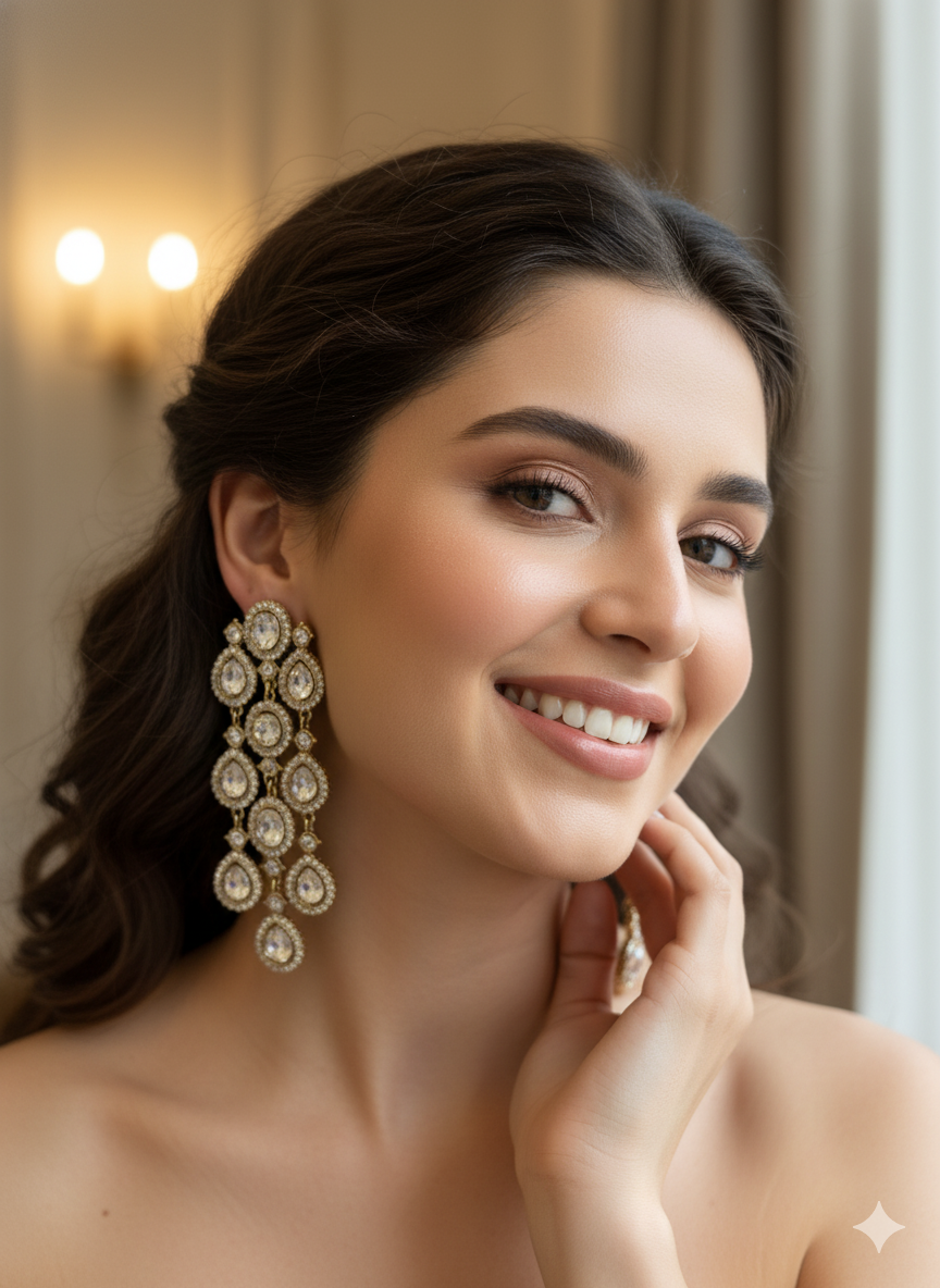 Indian traditional earrings