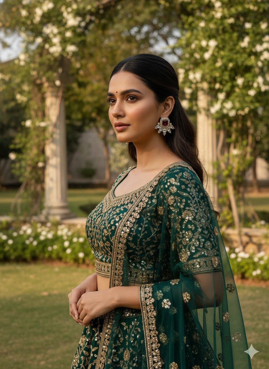 Indian traditional earrings