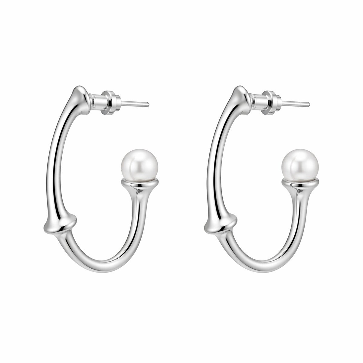 Birch Silver Earrings