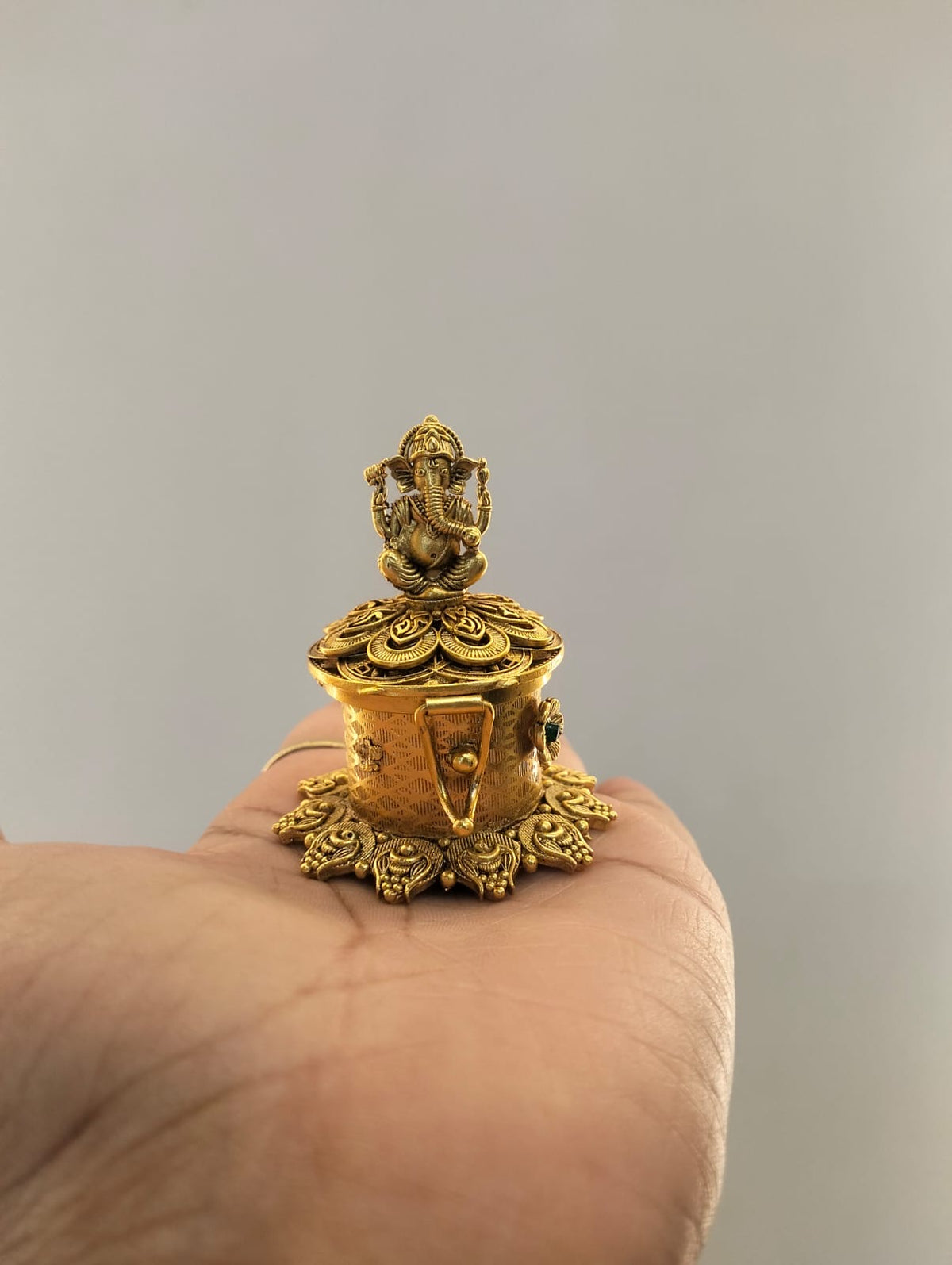 Ganesh Brass Sindoor Dani
