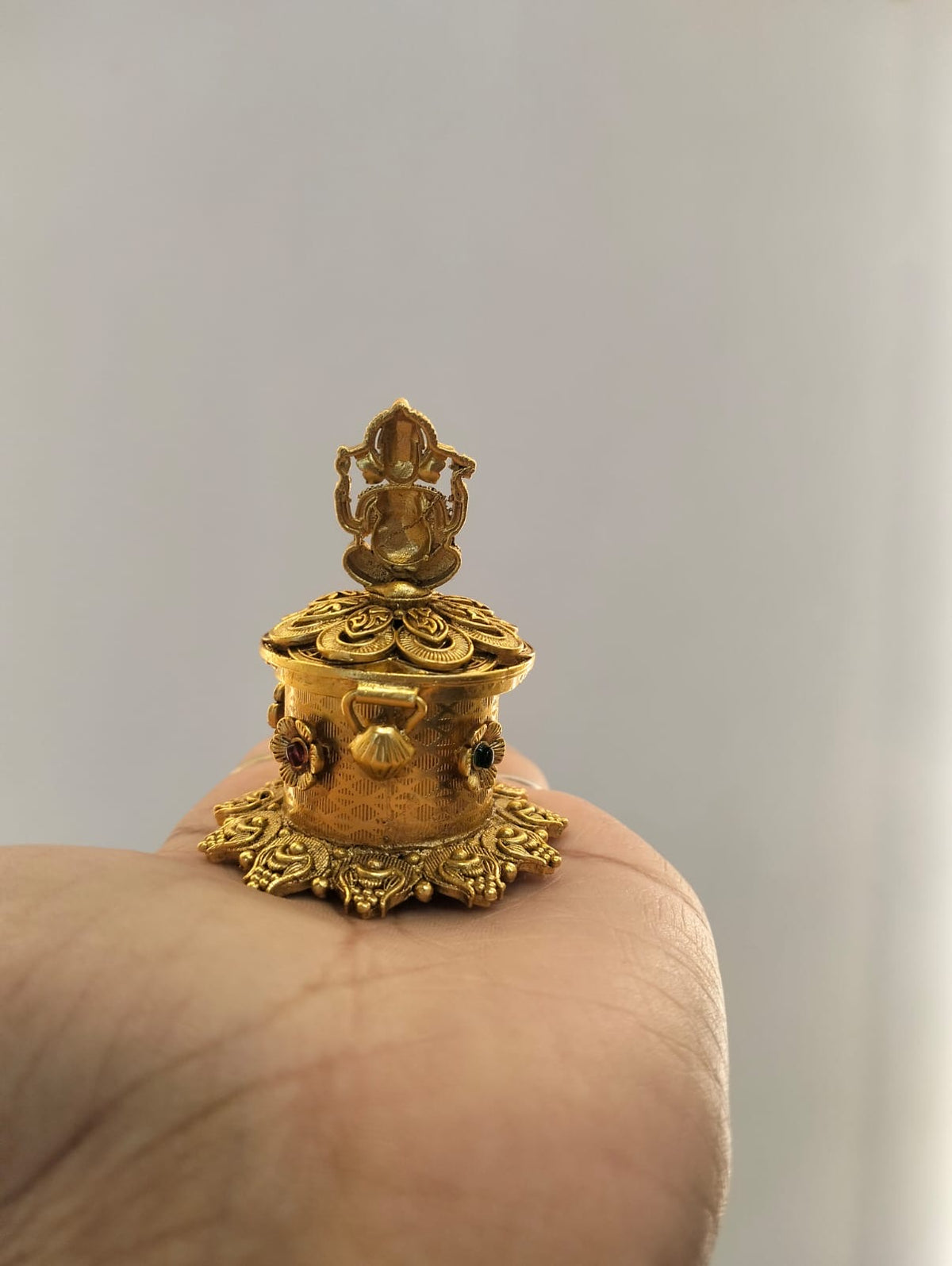 Ganesh Brass Sindoor Dani