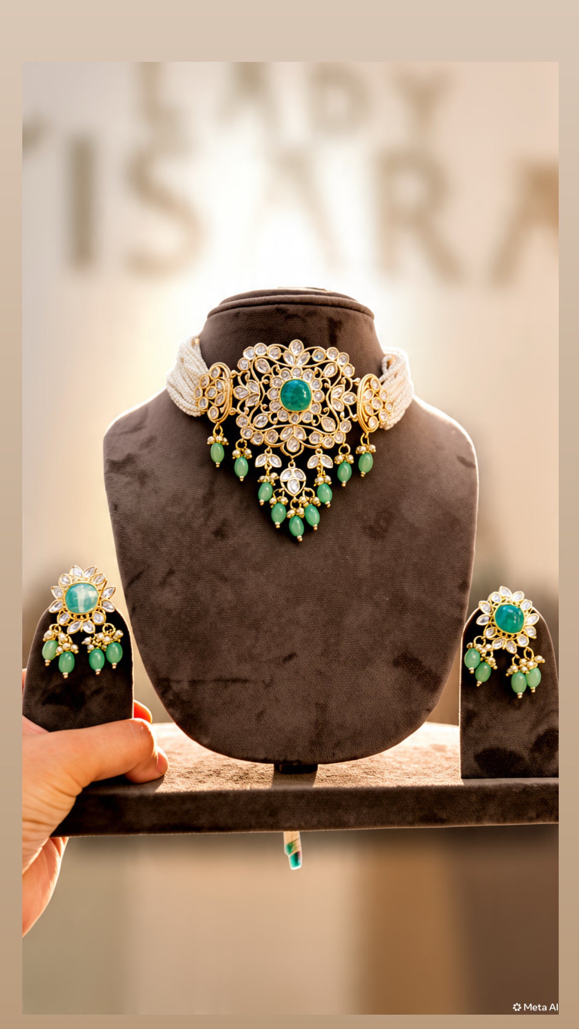 Vineksha Kundan Choker Set