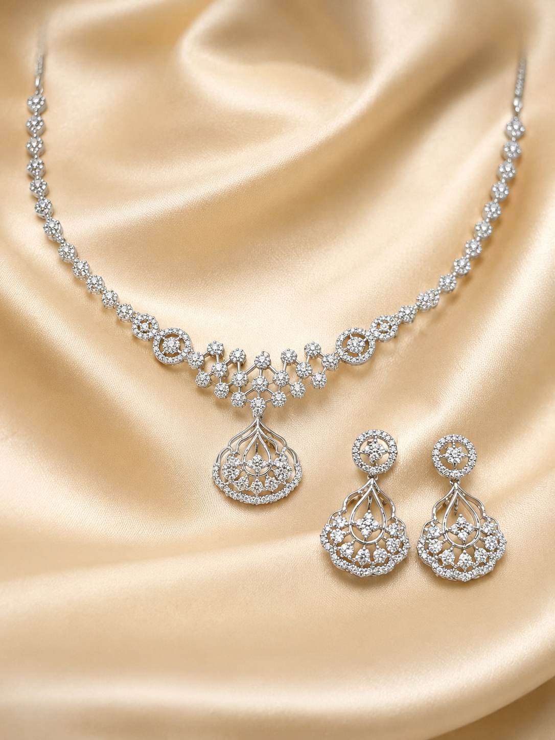 Amore silvertone AD set