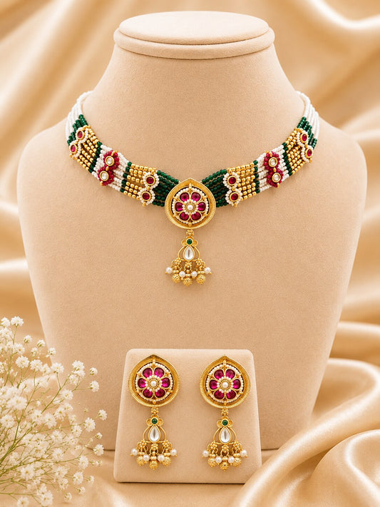 Anvika traditional set
