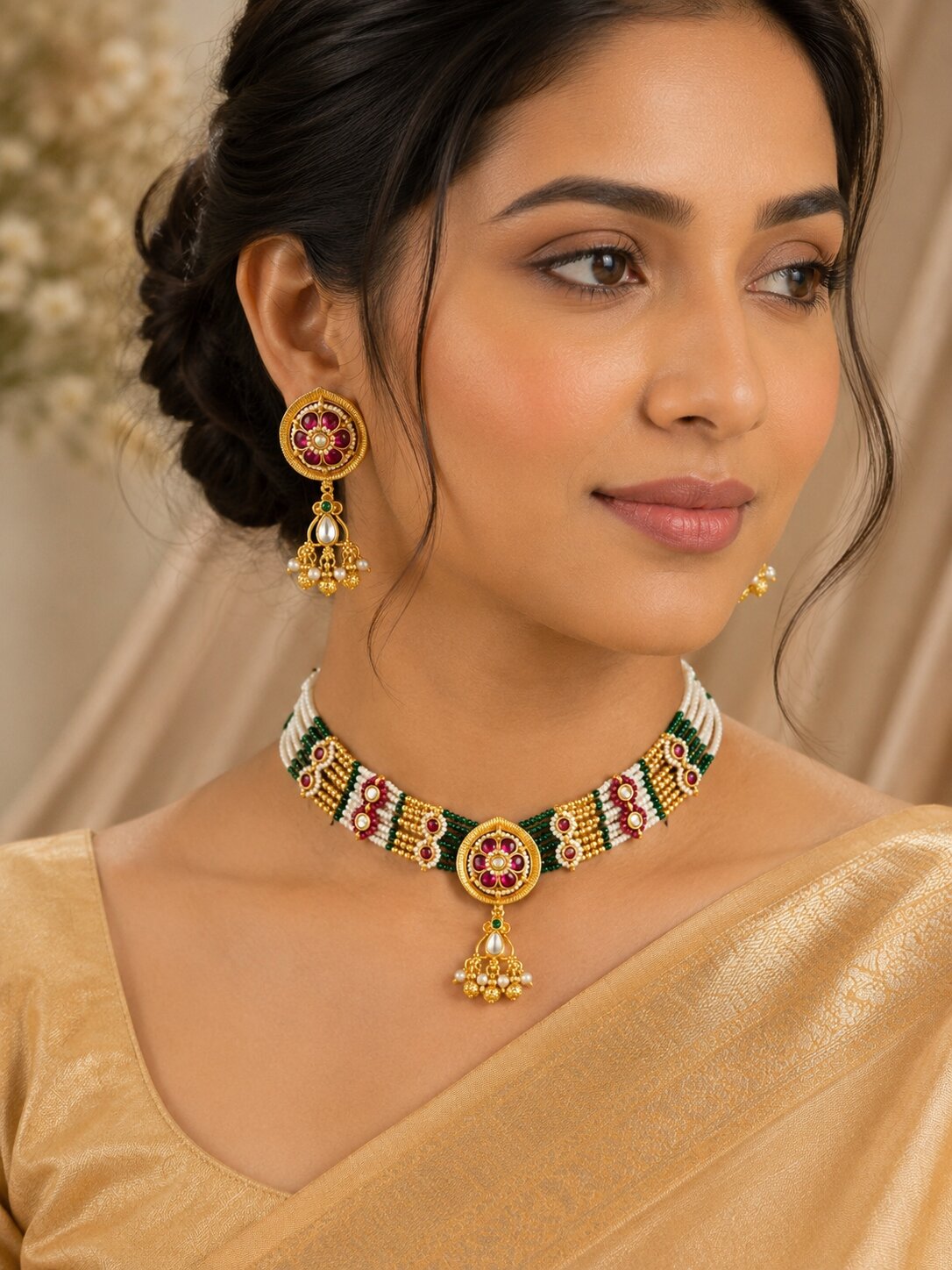 Anvika traditional set