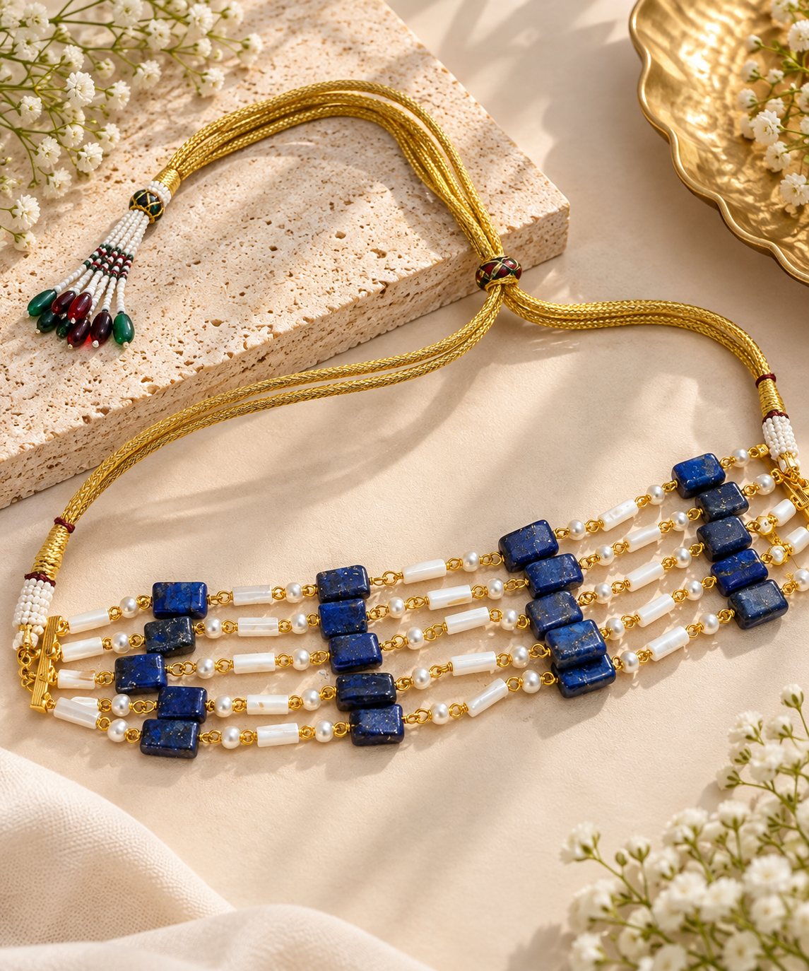 Lepis stone choker