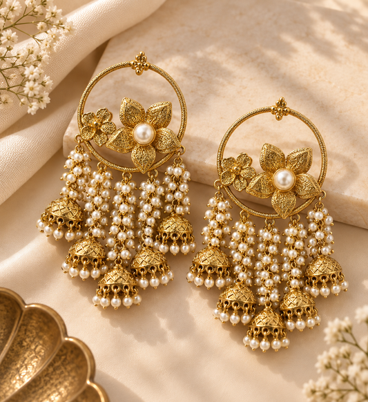 Gulbahar Jhumka Earrings