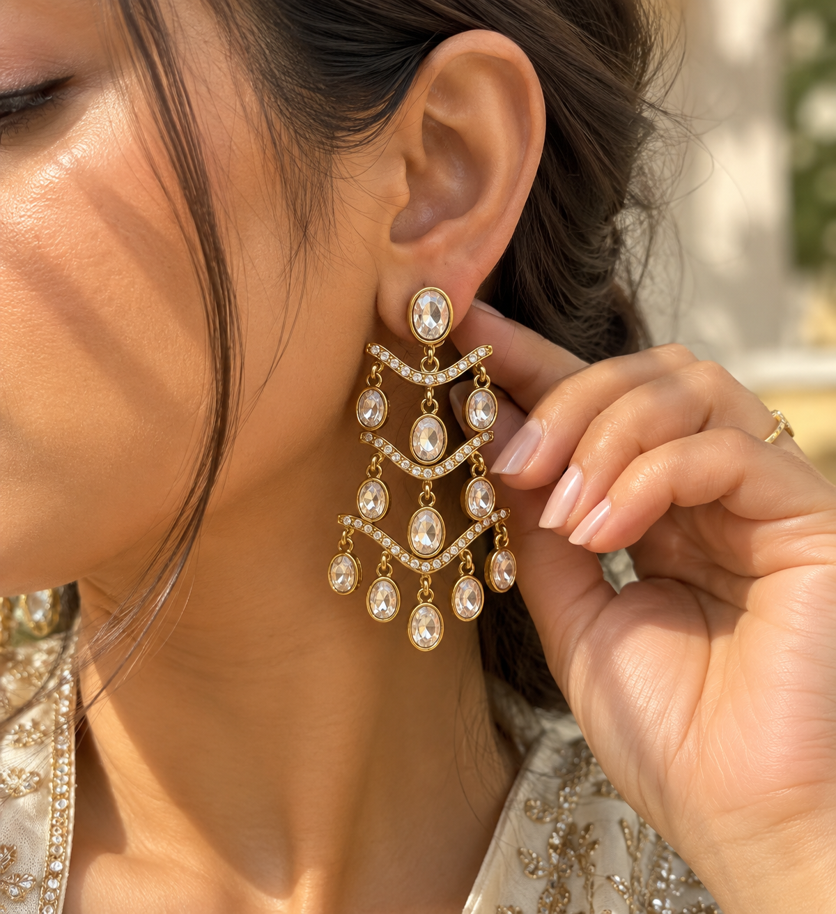 Chandelier earring