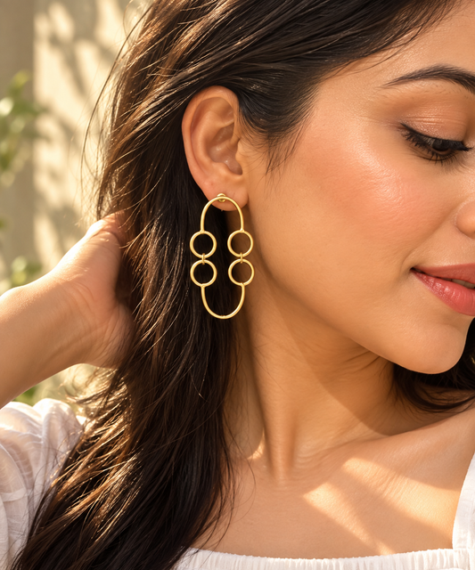 Sorelle Brass Earrings