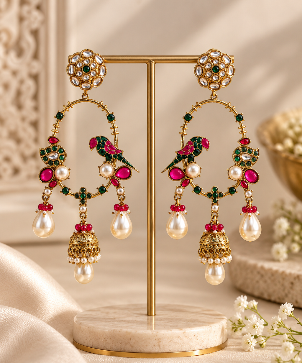 Rajbagh Earrings