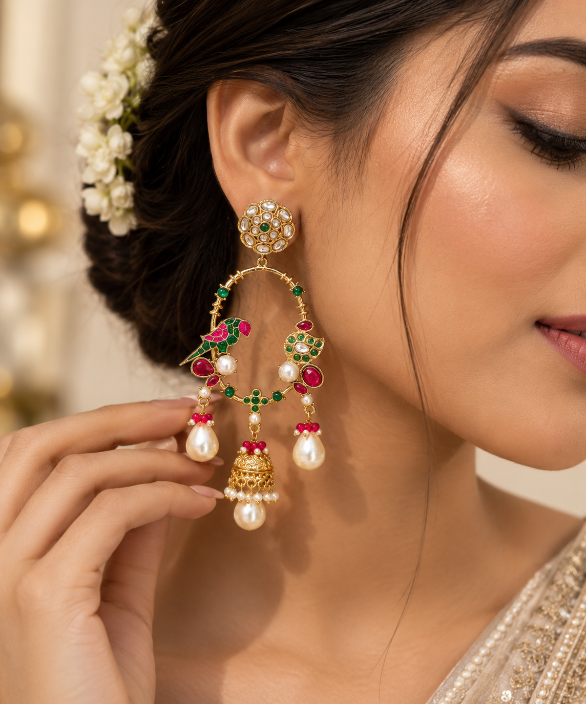 Rajbagh Earrings