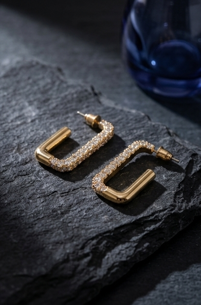 Square Diva earrings