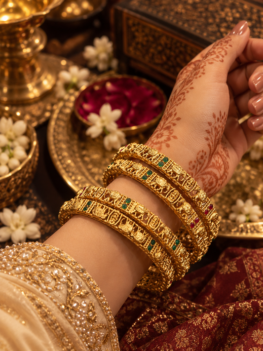 Nosika Kada/Bangles Set of 4