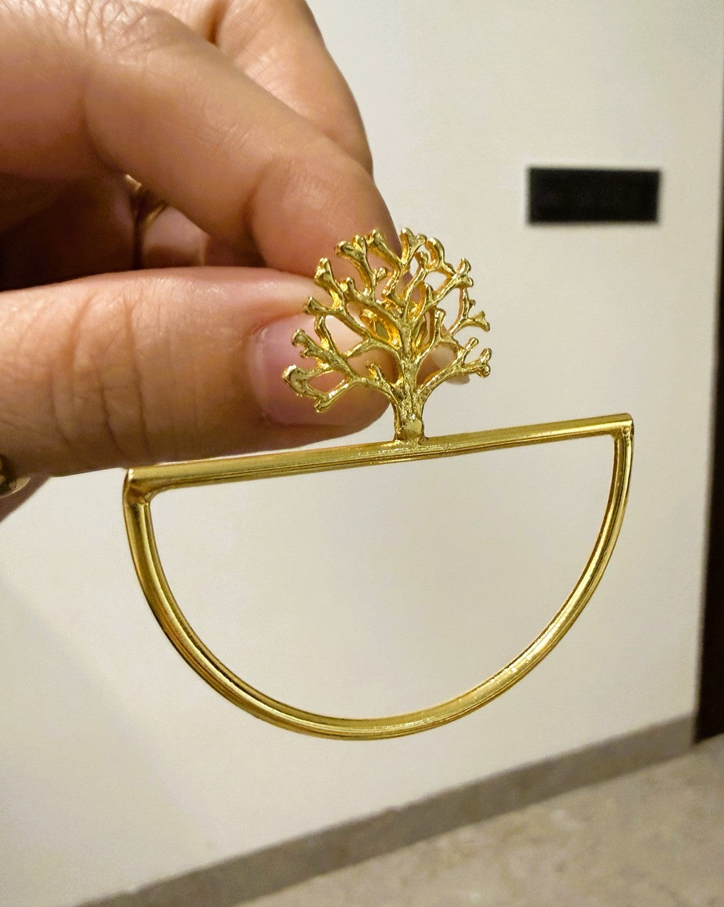 Inaya Brass Earrings