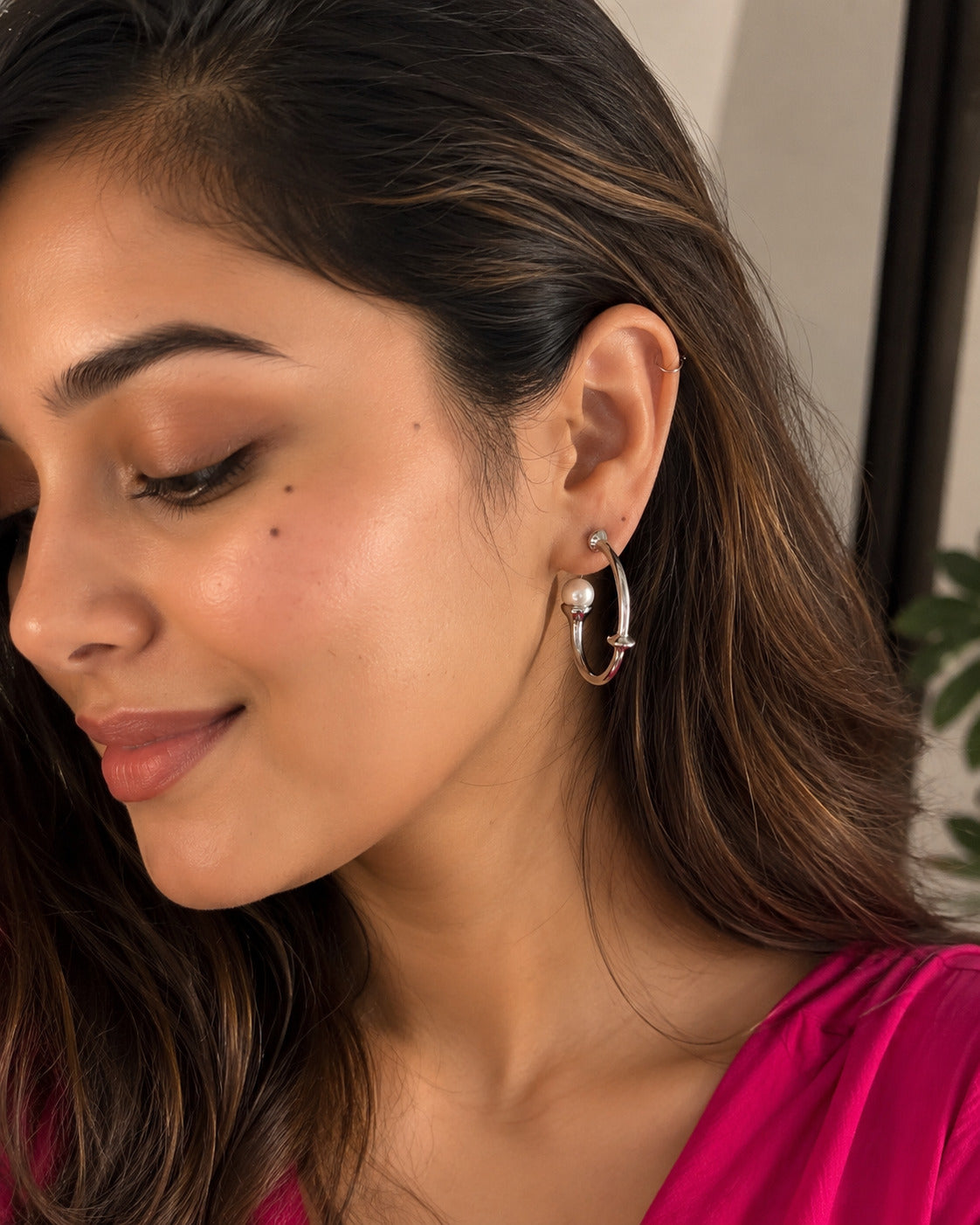 Birch Silver Earrings