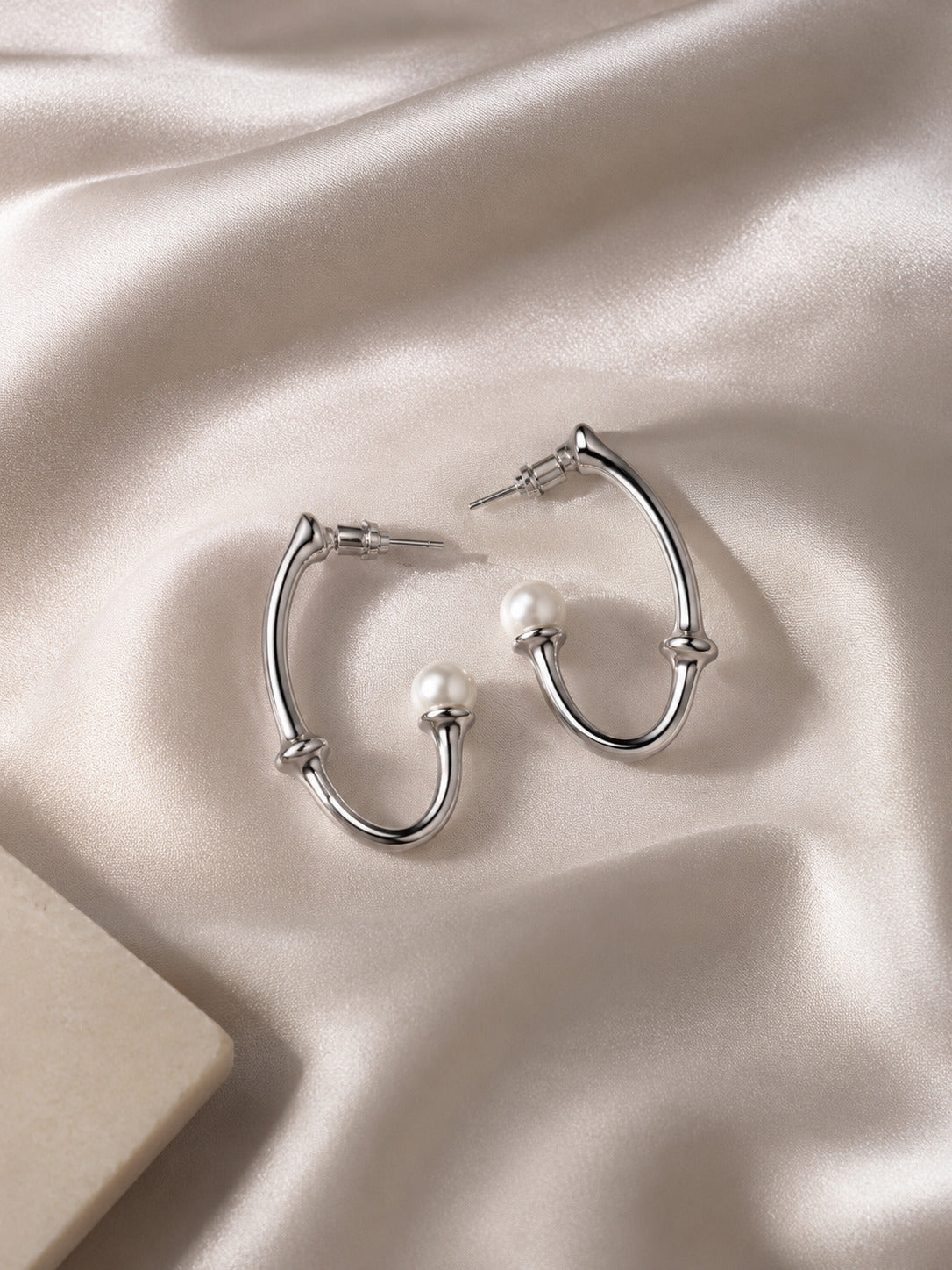 Birch Silver Earrings