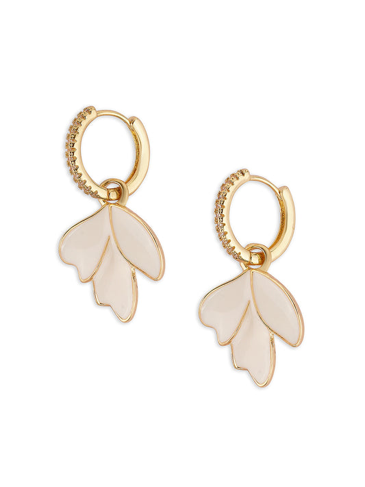 Leafdrop earrings