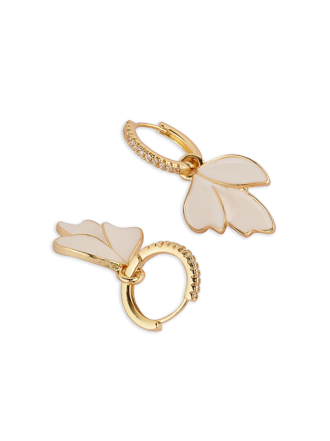 Leafdrop earrings