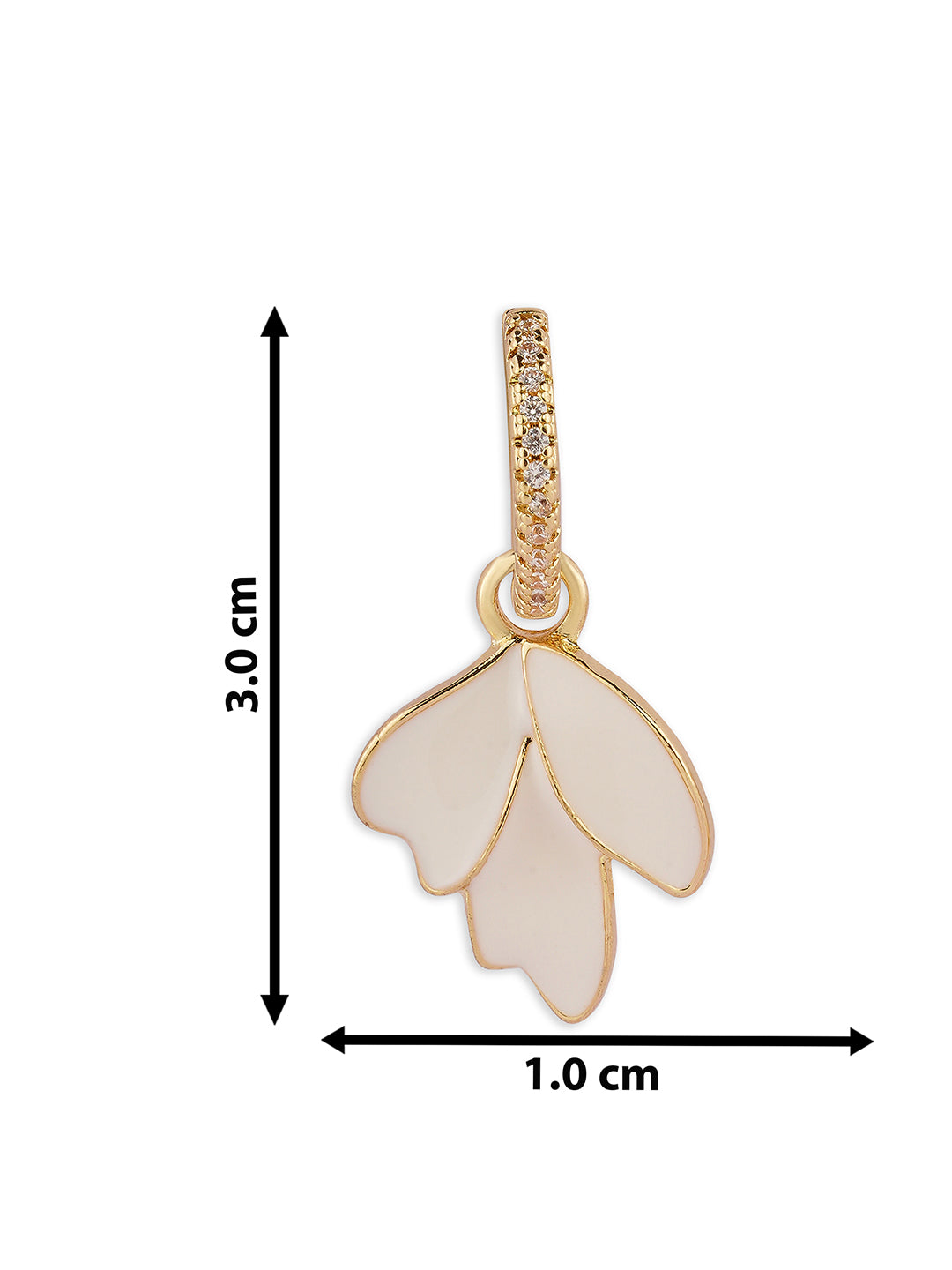 Leafdrop earrings