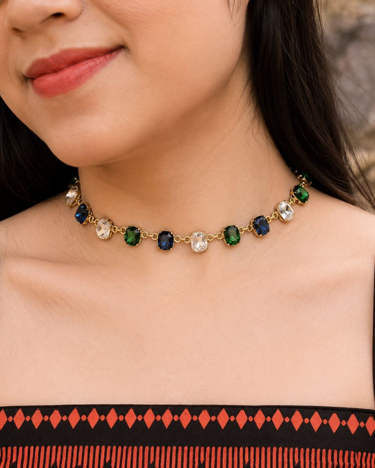 Premium Multistone Era Necklace