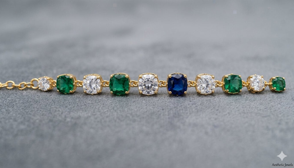 Premium Multistone Era Necklace