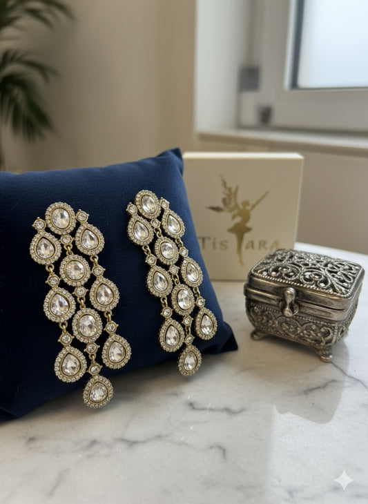 Noor Traditional Indian Earrings
