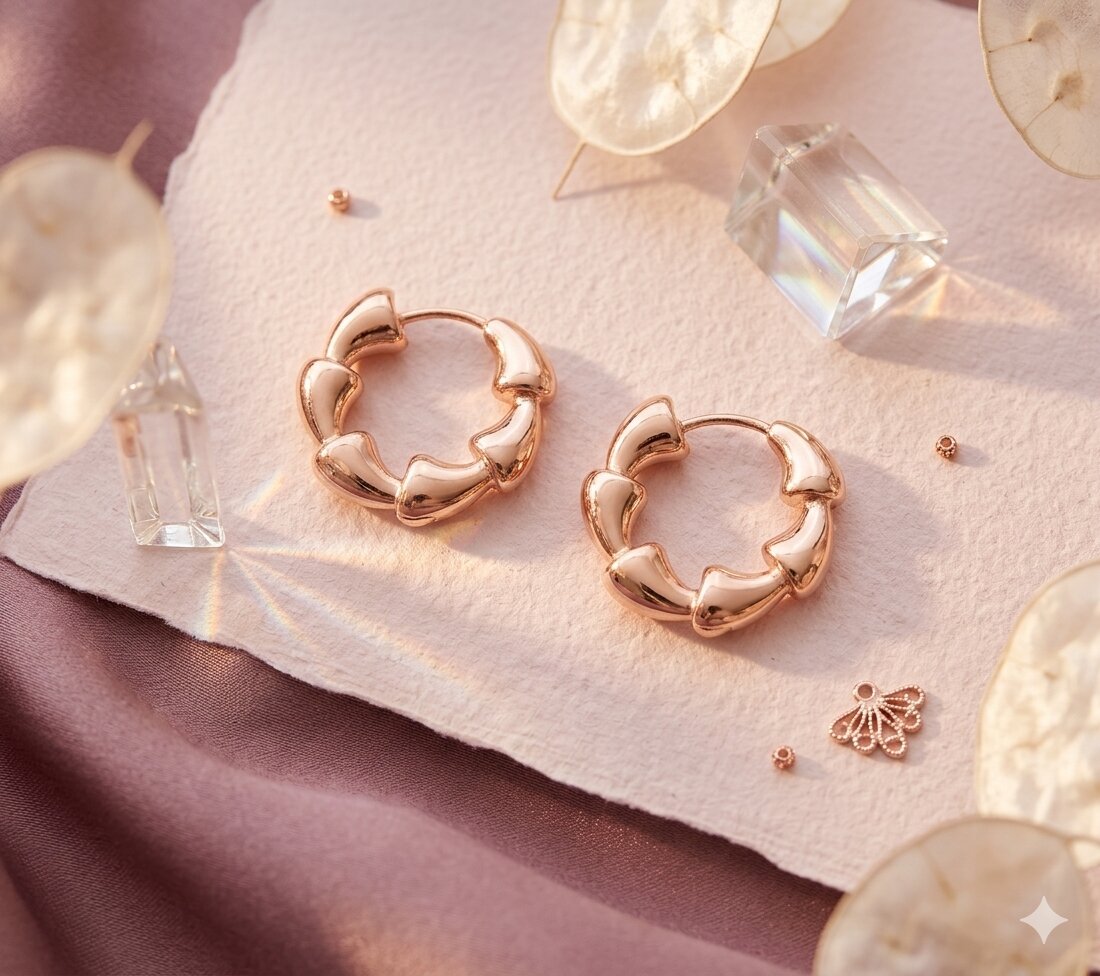 Serene Twist earrings