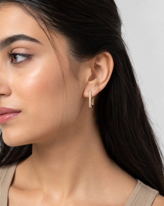 Square Diva earrings