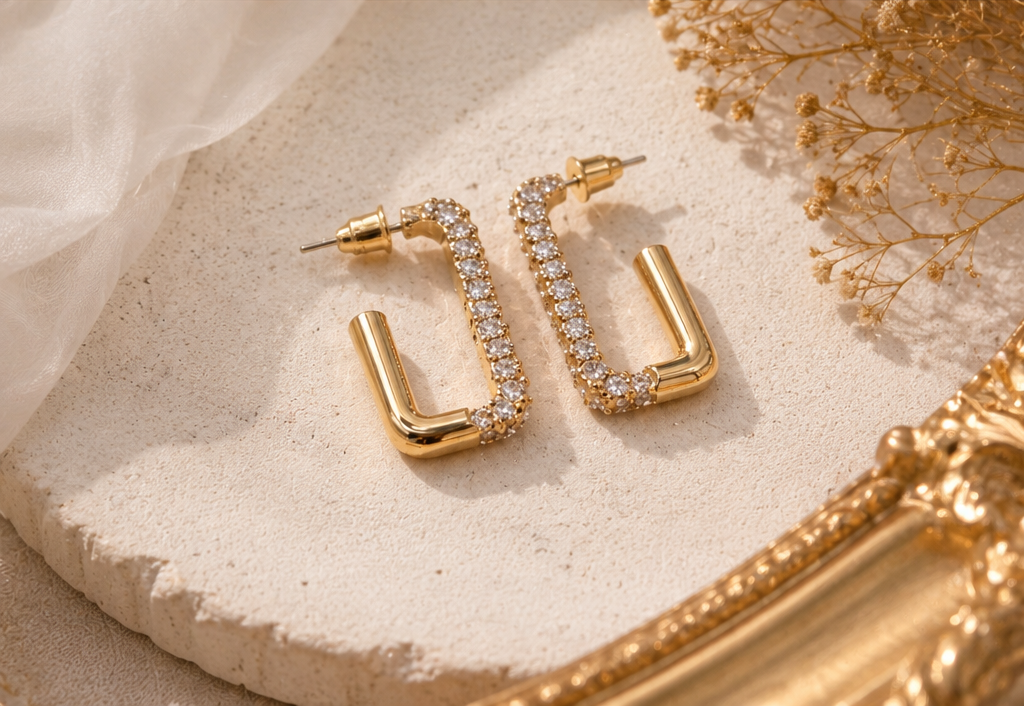 Square Diva earrings