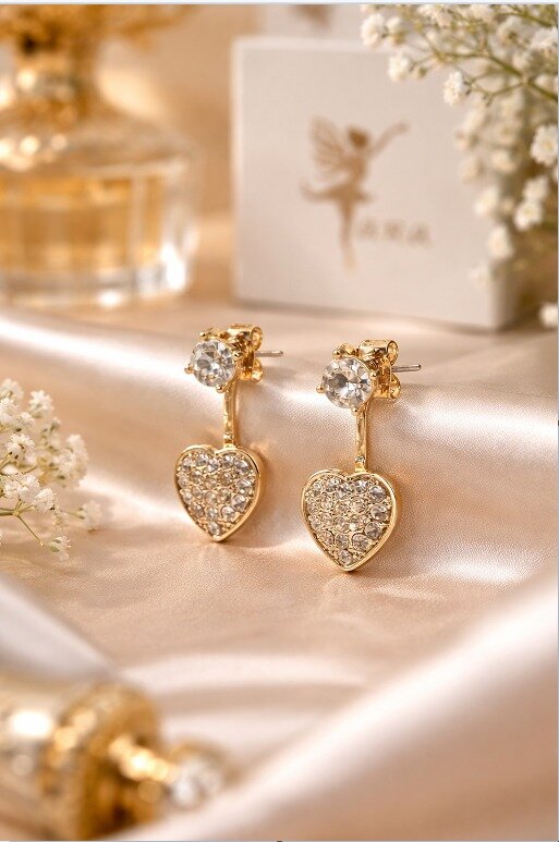 Sparkheart earrings