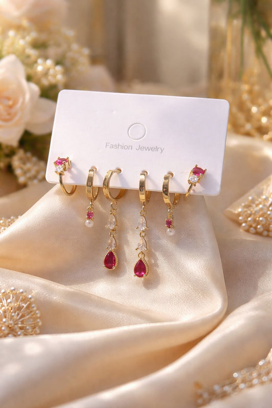 Aven Earrings Stack - pack of 3 earrings