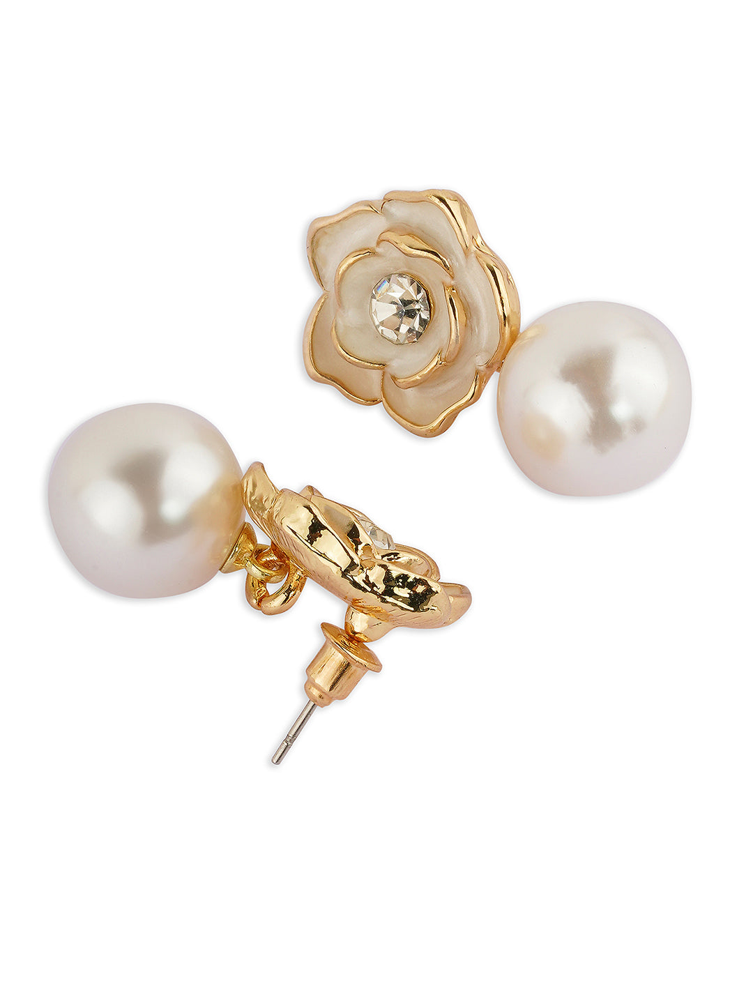 Petal Pearl Earrings