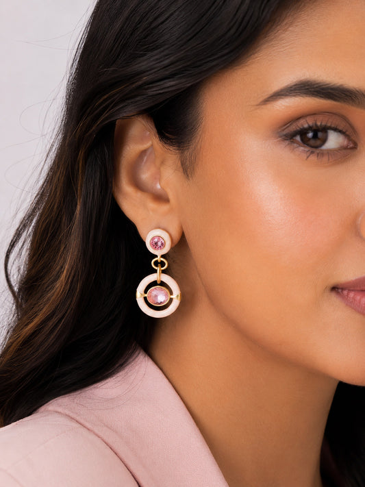 Pinkdora earrings