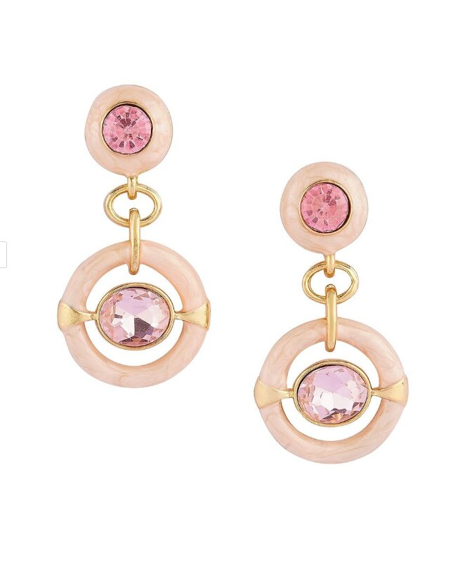 Pinkdora earrings