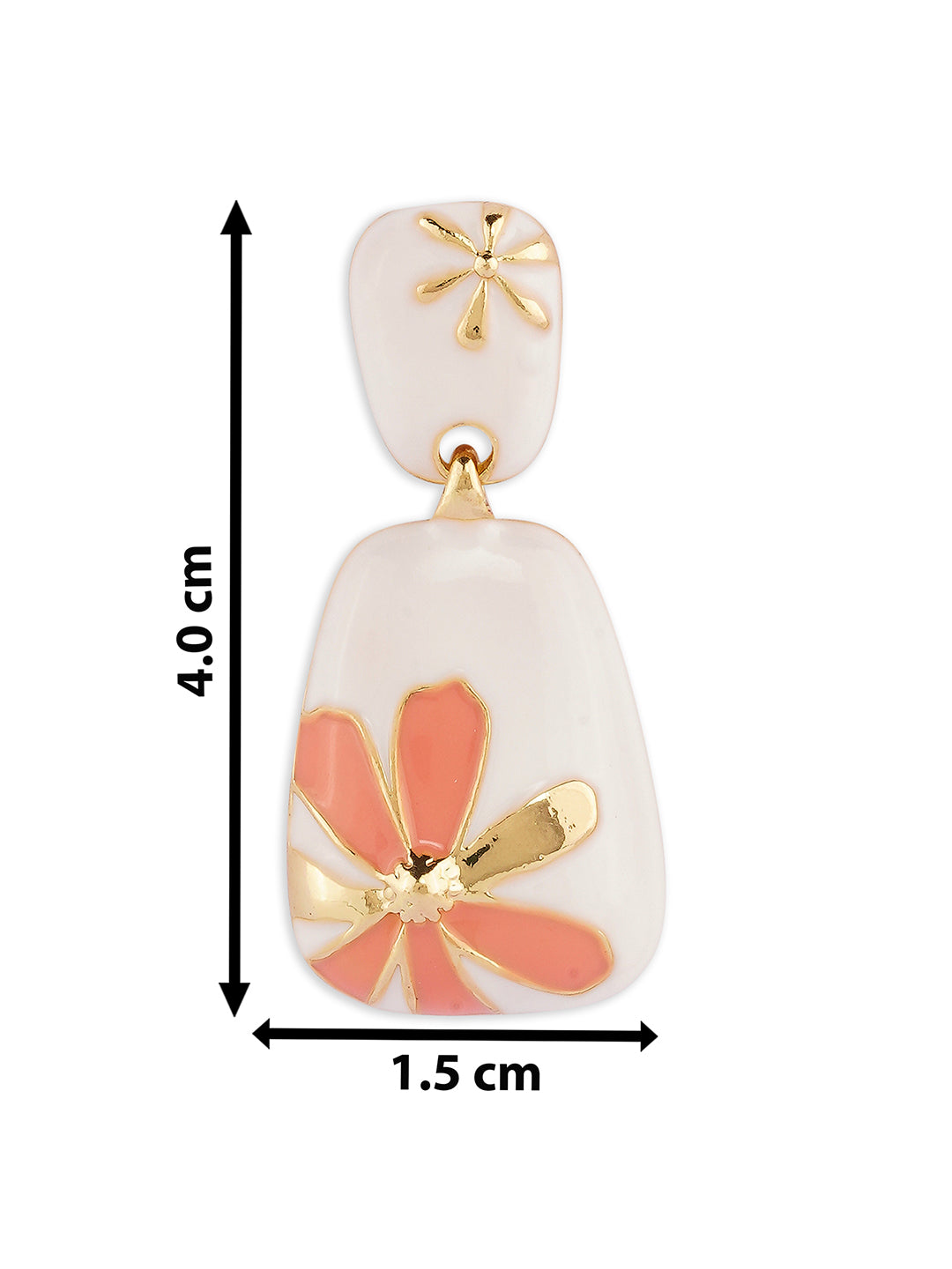 Ivory Organza Earrings