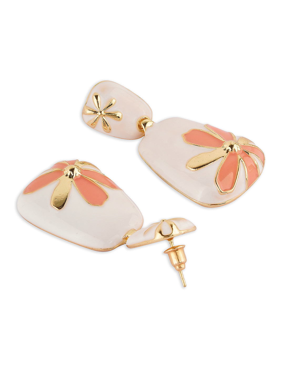 Ivory Organza Earrings