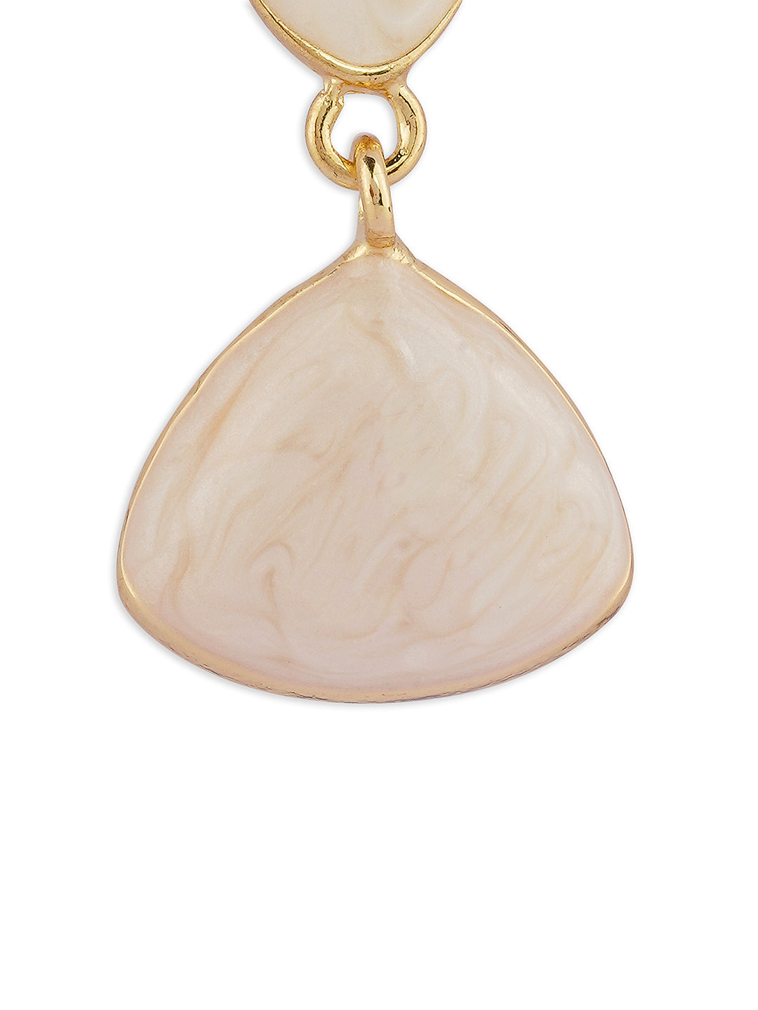 Trivory Earrings - white