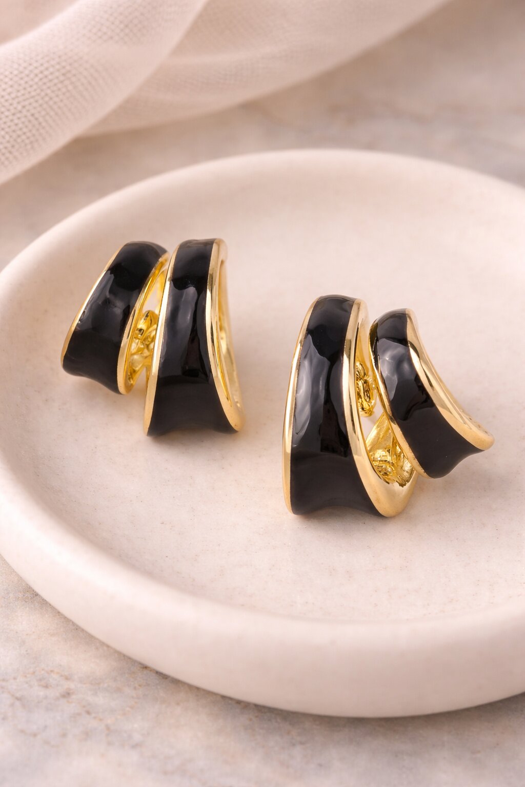 Black Kairo Earrings