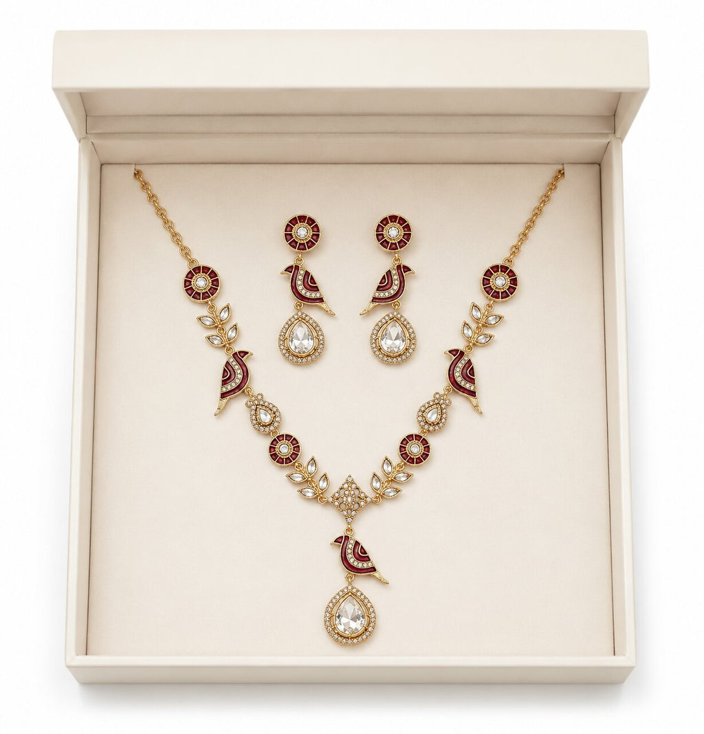 Tisara Mayurika Necklace Set