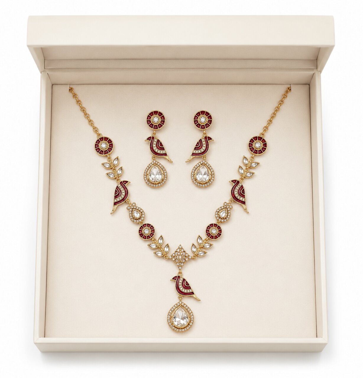 Tisara Mayurika Necklace Set
