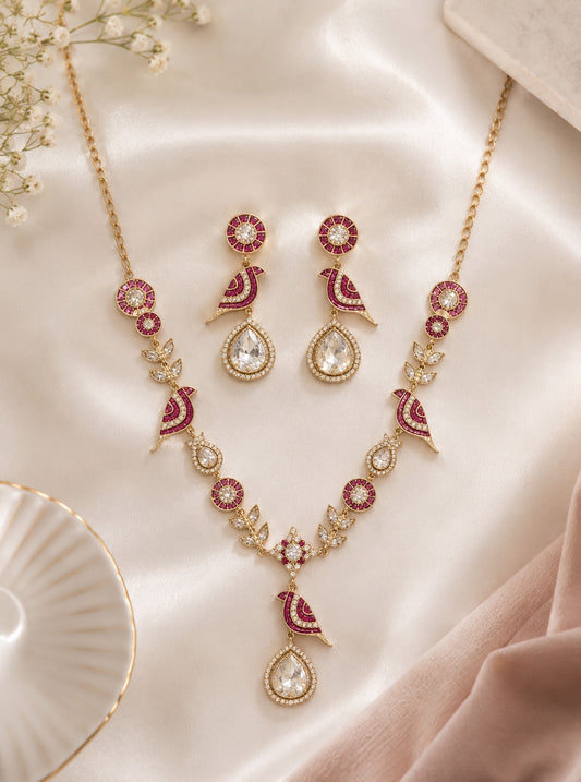 Tisara Mayurika Necklace Set