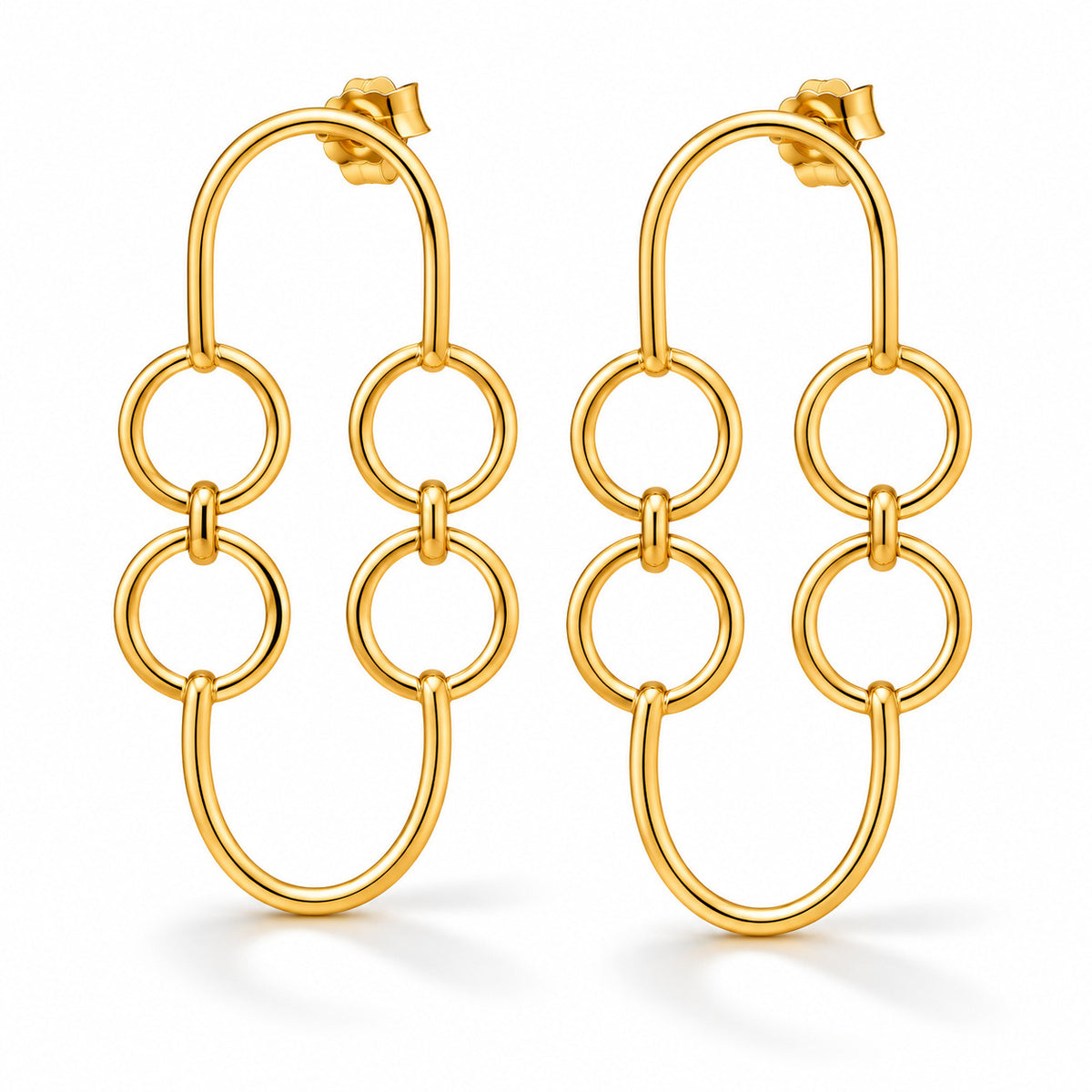 Sorelle Brass Earrings