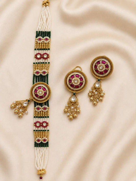 Anvika traditional set